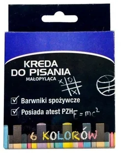 Mar Bor Kreda Szkolna 6 Kolorowa Mar Bor - Kreda - miniaturka - grafika 3