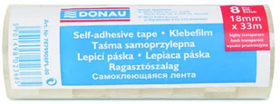 Donau Taśma biurowa , 18mm, 33m, 8szt. 7879908PL-00 - Taśmy klejące - miniaturka - grafika 2