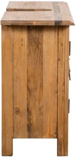 Szafka łazienkowa pod umywalkę drewno sosnowe - Szafki łazienkowe - miniaturka - grafika 8