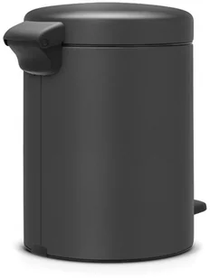 Brabantia Kosz na śmieci pedałowy NewIcon 5l mineral infinite grey 200489 - Kosze na śmieci - miniaturka - grafika 4