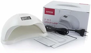Sunone SUNONE - LED/UV LAMP - Lampa LED/UV - 48W - Biała - Lampy UV do paznokci - miniaturka - grafika 3