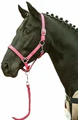 Akcesoria jeździeckie - HKM Halfter -Stars Softice-, miękka podkładka, różowy 2785-3900-0758 - miniaturka - grafika 1