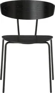 Krzesła - Ferm Living Krzesło Herman czarne 9401 - miniaturka - grafika 1