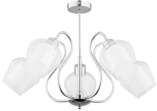 Alfa Tessa 2552500 plafon lampa sufitowa 5x60W E27 srebrny - Lampy sufitowe - miniaturka - grafika 2