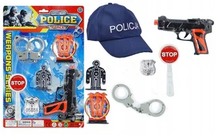 Arpex Czapka "Policja" granatowa SH9325 - Dodatki do strojów karnawałowych - miniaturka - grafika 2