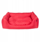 Legowiska dla psów - Ami Play Legowisko Sofa dla Psa Basic XXL Czerwony - miniaturka - grafika 1