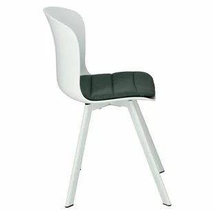 Krzesło Story 20 białe PP, zielone siedz isko - Krzesła - miniaturka - grafika 4