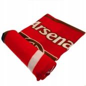 Gadżety dla kibiców - Arsenal Koc polarowy 125 cm x 150 cm Londyn F.c. - miniaturka - grafika 1