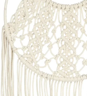 vidaXL Makrama ścienna, 40 x 80 cm, bawełniana - Dekoracje domu - miniaturka - grafika 4