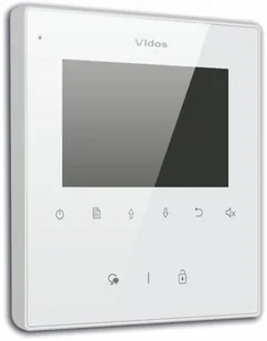 Vidos Monitor głośnomówiący kolorowy bezsłuchawkowy ekran 4,3" kolor biały M1022W-2 M1022W-2 - Akcesoria do domofonów i wideodomofonów Vidos Monitor głośnomówiący kolorowy bezsłuchawkowy ekran 4,3" kolor biały M1022W-2 M1022W-2 - Akcesoria do domofonów i wideodomofonów - miniaturka - grafika 3