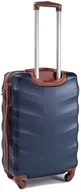Walizki - Wings Wings, Walizka średnia ABS Albatross, granatowa, 58 L - miniaturka - grafika 1