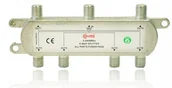 Rozgałęźniki i multiswitche do TV-SAT - Corab Rozgałęźnik sygnału splitter 5-2400Mhz 6wyjść power pass CORAB - miniaturka - grafika 1