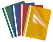 Artykuły biurowe - Bantex Skoroszyt PP A4 z wąsami standard czerwony HAMELIN p25 - miniaturka - grafika 1