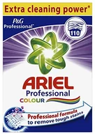 Środki do prania - Ariel Professional prania tkanin kolorowych proszku, 110 ładunki do mycia 8001090757821 - miniaturka - grafika 1