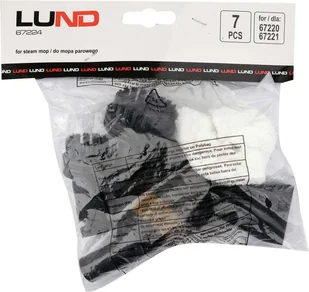Lund AKCESORIA DO MOPA PAROWEGO 67220,67221 ZESTAW 7 SZT - Miotły, szufle, mopy - miniaturka - grafika 2