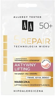 Oceanic Technologia Wieku 5Repair 50+ Aktywny Lifting maseczka liftingująco-rozświetlająca 2x4ml - Maseczki do twarzy - miniaturka - grafika 2