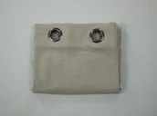 Zasłony - Linder 0269/10/375 zasłona z 8 oczkami, okrągły, poliester/len, prać, 140x250 cm 0269/29/375/140x250 - miniaturka - grafika 1