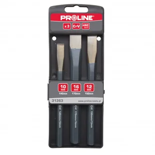 PROLINE Zestaw przecinaków 31363 3szt - Zestawy narzędziowe - miniaturka - grafika 3