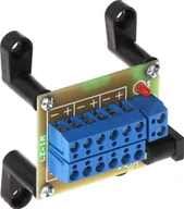 Akcesoria do szaf serwerowych - Delta Rozgałęźnik zasilania 6x wyjście DC LZ-1ML LZ-1ML - miniaturka - grafika 1