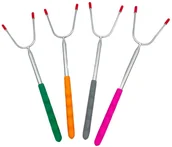 Grille - Lumarko Alpenburg Widelec kij teleskopowy do ogniska pieczenia kiełbasek 4 szt. HW-239 Kinghoff - miniaturka - grafika 1