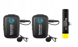 Saramonic Bezprzewodowy zestaw audio Blink500 B6 RXUC + TX + TX 121,90 zł - Akcesoria fotograficzne - miniaturka - grafika 4
