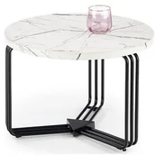 Ławy i stoliki kawowe - Halmar ANTICA M ława blat - biały marmur, stelaż - c V-CH-ANTICA-M-LAW - miniaturka - grafika 1