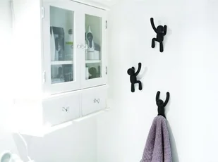 Umbra Wieszak ścienny czarny BUDDY 318165-040 - Ramki na zdjęcia - miniaturka - grafika 2