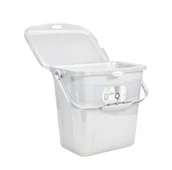 Pojemniki łazienkowe - POJEMNIK NA PROSZEK 7L BIAŁY - miniaturka - grafika 1
