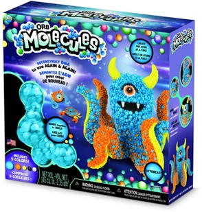 Orb Factory Piankowe kulki Molekulowe zwierzaki Octobeast - Zabawki kreatywne - miniaturka - grafika 2