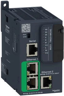 Schneider Electric Sterownik programowany 21I/O 24V DC 2xEnthernet M251 TM251MESE TM251MESE - Sterowniki i przekaźniki - miniaturka - grafika 2