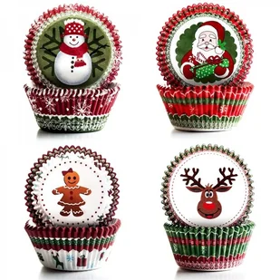 Ibili ŚWIĄTECZNE foremki PAPIEROWE do MUFFINEK babeczek marki 735911 - Pozostałe akcesoria kuchenne - miniaturka - grafika 2