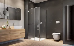 Radaway Carena KDJ kabina prysznicowa 100x80 lewa przejrzyste 134432-01-01NL - Kabiny prysznicowe - miniaturka - grafika 3