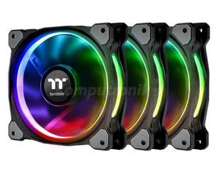 Thermaltake Riing Plus 12 LED RGB 3 sztuki CL-F053-PL12SW-A - Chłodzenie procesora - miniaturka - grafika 3