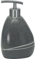 Mydelniczki i dozowniki mydła - Kleine Wolke Dozownik do mydła Stones Dark Grey 4004478234345 - miniaturka - grafika 1