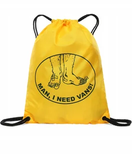 Worek Vans Benched Bag - lemon chrome - Plecaki szkolne i tornistry - miniaturka - grafika 2