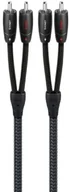 Kable - AudioQuest 0,6 m Sydney RCA 0,6 m 2 x RCA 2 x RCA kabel audio czarny kabel audio (2 x RCA, 2 x RCA, miedź, 0,6 m, czarny) - miniaturka - grafika 1