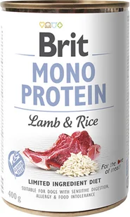Brit Mono protein lamb & rice 400g - Mokra karma dla psów - miniaturka - grafika 3