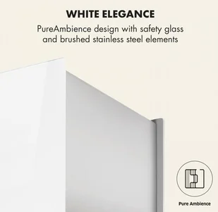 Klarstein Kronleuchter L 60 Biały (CGCH2-KronleuchterLW) - Okapy kuchenne - miniaturka - grafika 8