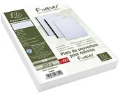 Segregatory - Forever Clairefontaine 2780 °C EVER Cover, Recycle kartonu o strukturze skóry, DIN A4, 270 G/M, 100 sztuk, biały 2784C - miniaturka - grafika 1