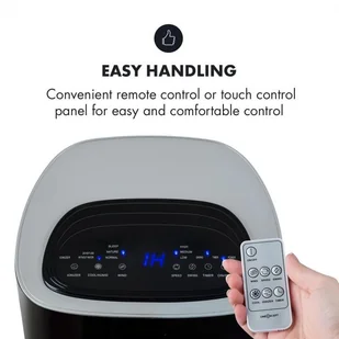 Wentylator OneConcept OneConcept Coolster Chłodnica powietrza wentylator jonizator 65 W 320 m/h zbiornik 4l biały ACO3-65W Aircooler - Wentylatory - miniaturka - grafika 9