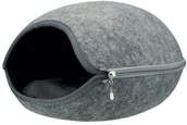 Legowiska dla kotów - TRIXIE TRIXIE Legowisko zamknięte Luna filc 40 × 24 × 46 cm - miniaturka - grafika 1
