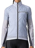 Kurtki i kamizelki sportowe męskie - CASTELLI castelli Damska kurtka Squadra Stretch W, srebrno-szara/ciemnoszara, M 4521529-870 - miniaturka - grafika 1