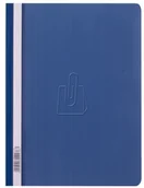 Teczki i skoroszyty - D.rect Skoroszyt PP granatowy 110371 - miniaturka - grafika 1