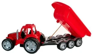 CZAKO Traktor XXL z przyczepą CZAKO - Samochody i pojazdy dla dzieci - miniaturka - grafika 5