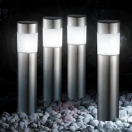 Lampy ogrodowe - Globo Lighting Lampa cokołowa LED Reija, solarna, 4 szt. - miniaturka - grafika 1