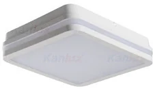 Kanlux plafon zewnętrzny LED z czujnikiem ruchu Beno 24W NW-L-SE W 24W 2060lm 4000K 26x26cm biały IP54 33346 33346 - Lampy ogrodowe - miniaturka - grafika 2