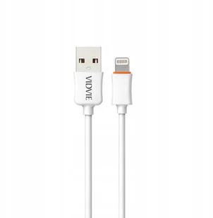 Vidvie Kabel do IPhone Usb Lightning 2m biały - Kable USB - miniaturka - grafika 2