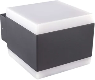 Globo Lighting Lampa zewnętrzna ścienna SLICE LED tworzywo sztuczne antracyt 34173 - Lampy ogrodowe Globo Lighting Lampa zewnętrzna ścienna SLICE LED tworzywo sztuczne antracyt 34173 - Lampy ogrodowe - miniaturka - grafika 1