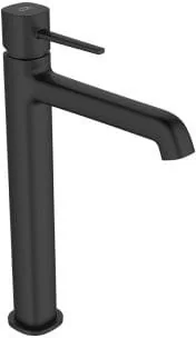 Laveo Laveo Bateria umywalkowa stojąca nablatowa z korkiem Polla BAP 72ND czarna - Baterie podtynkowe - miniaturka - grafika 2