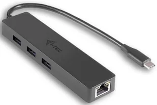 i-Tec USB-C Slim 3-port HUB z adapterem Gigabit Ethernet - Huby USB - miniaturka - grafika 4